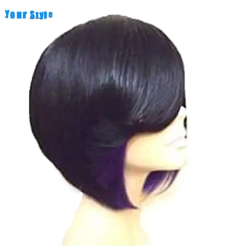 Your Style Synthetic Short Ombre Colored Female Bob Wigs For Black Women Natural Hair