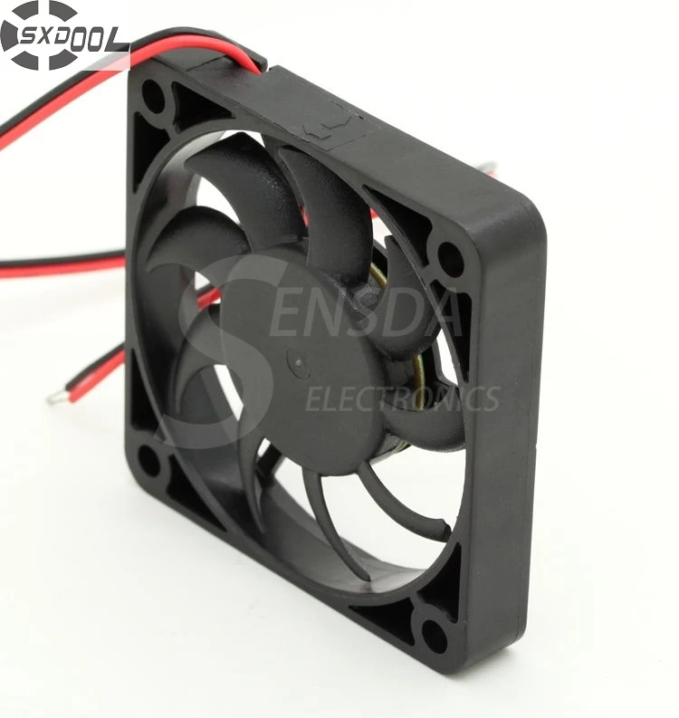 SXDOOL 6010 6 см 60 мм DC 12 В 0.11A ультра тихий беззвучный чехол для процессора компьютера