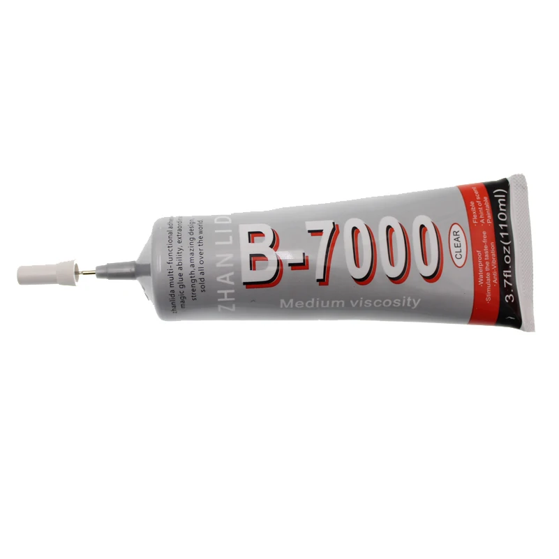 

3Pcs 110ml B7000 Glue Touch Screen Liquid Phone Industrial Adhesive Wood Leather Craft Rhinestone Strong Super Paper Bond B-7000