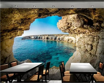 

beibehang wallpaper papier peint mural 3d Custom three-dimensional rocky landscape wall wall papers home decor 3d wallpaper