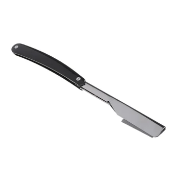

Stylish Straight Edge Steel Razor Folding Shaving Knife With Blade Barber Gift