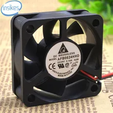AFB0524HHD Double Ball Bearing Inverter Cooling Fan DC 24V 0 14A 5020 5CM 50 50 20mm