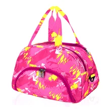 Открытый пляж сухой влажный разделение плавание сумка для хранения для женщин большой емкости водонепроницаемый панелями полосой для ванной Wash Сумочка XA632WD