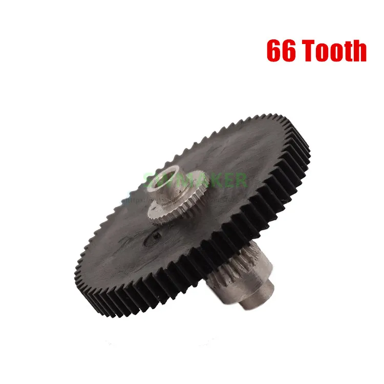 SWMAKER Titan Extruder Big Gear 66 Tooth Modulus 0.5 Stainless Steel Gear for DIY 3D printerin
