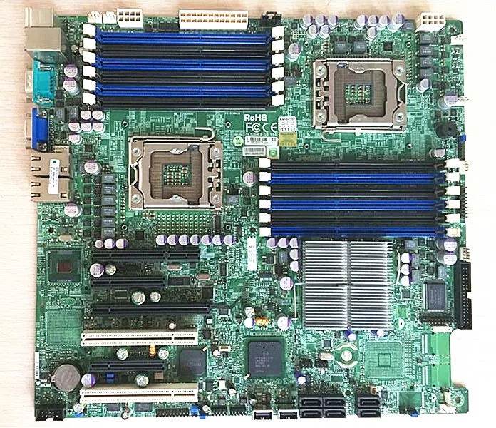 

Used Applies to for Supermicro X8DTI-F X58 LGA1366 server motherboard, fully tested Dual industrial control board