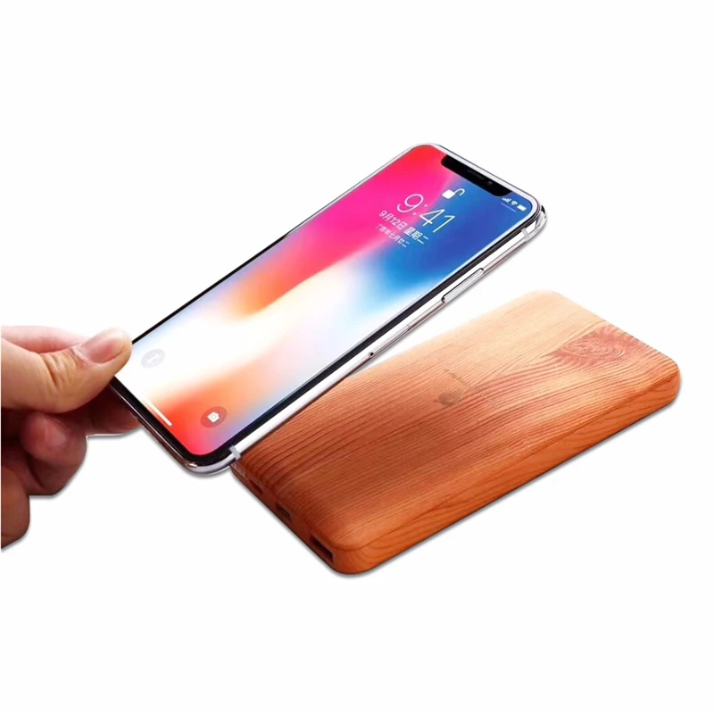 10000mAh Qi Wireless Charger Power Bank for iPhone Samsung Xiaomi Mobile Battery Phone Charger Slim Fast Charging Pad Poverbank