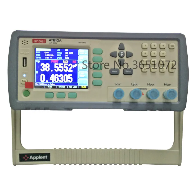 OEM Manufacturer of AT810A Digital LCR Meter with Test Frequency 10Hz