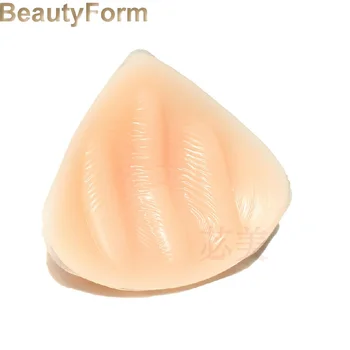 

645g Breathable groove triangle breast cancer Silicone Breast Forms Prosthesis Mastectomy Only One Piece