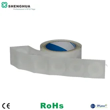 10 шт./упак. Высокое качество UHF RFID диск Бумага теги клей Стикеры Label