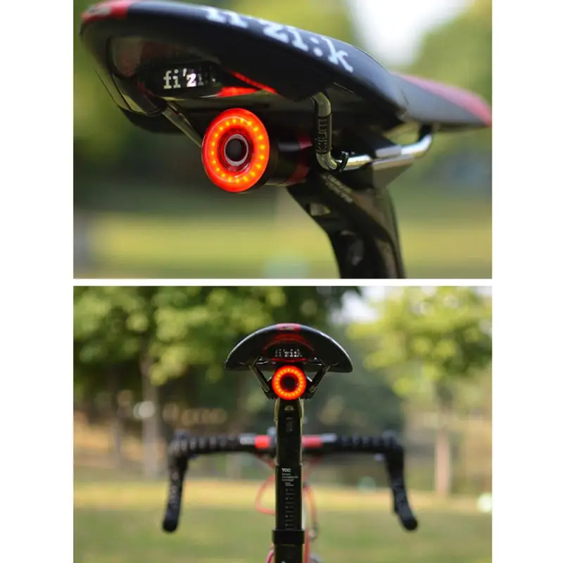 

Cycle Rear Light W / Braking Light Auto / Manual Operation Burning Time Alloy Housing USB Charge Xlite100 Smart