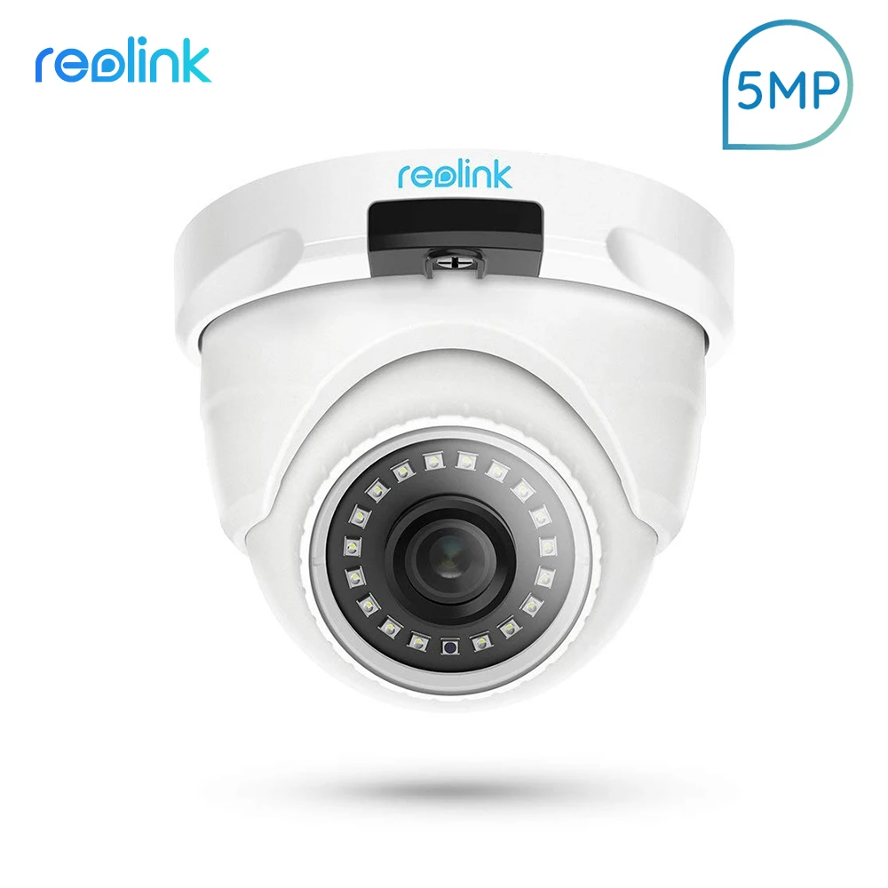 Reolink RLC-420 PoE IP камера 2560x1920 5MP купольная камера безопасности наружного видеонаблюдения CCTV ночного видения с SD слотом