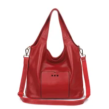 Роскошные женские вместительные Сумки из натуральной кожи, женская модная сумка на плечо, вечерние сумки через плечо для женщин, сумки с короткими ручками