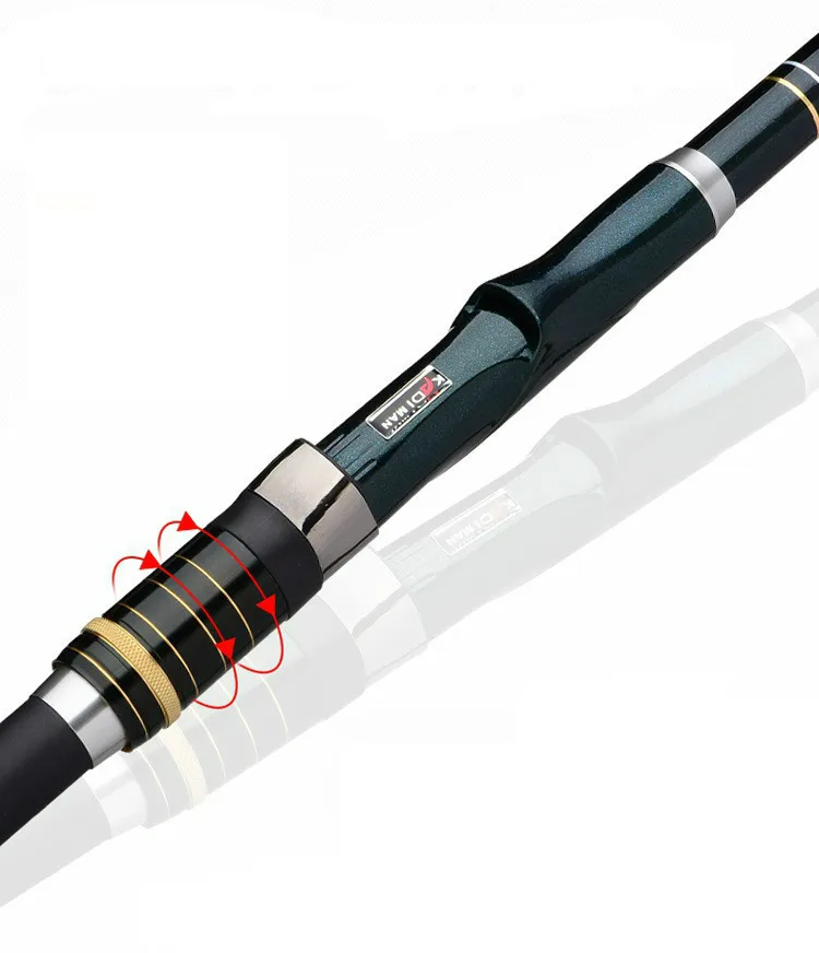 Canne a Peche Vara de Pesca de Carbono Vara de Pescar e Pólo Equipamento de Pesca Rocha Super Difícil Ultra Light Peixe Pólo Telescópica Mão Dupla Use 5 Varas de pescar