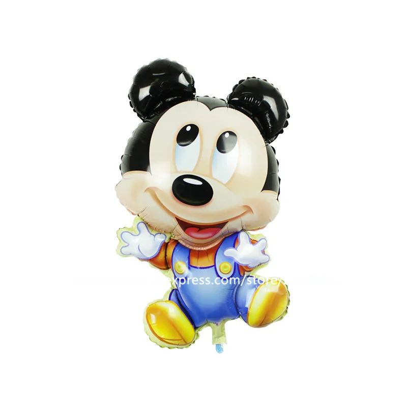 25 шт./партия шары Минни Микки Маус воздушный шар с фольгой Микки Маус воздушный шар Минни Маус и Микки Маус вечерние товары игрушки