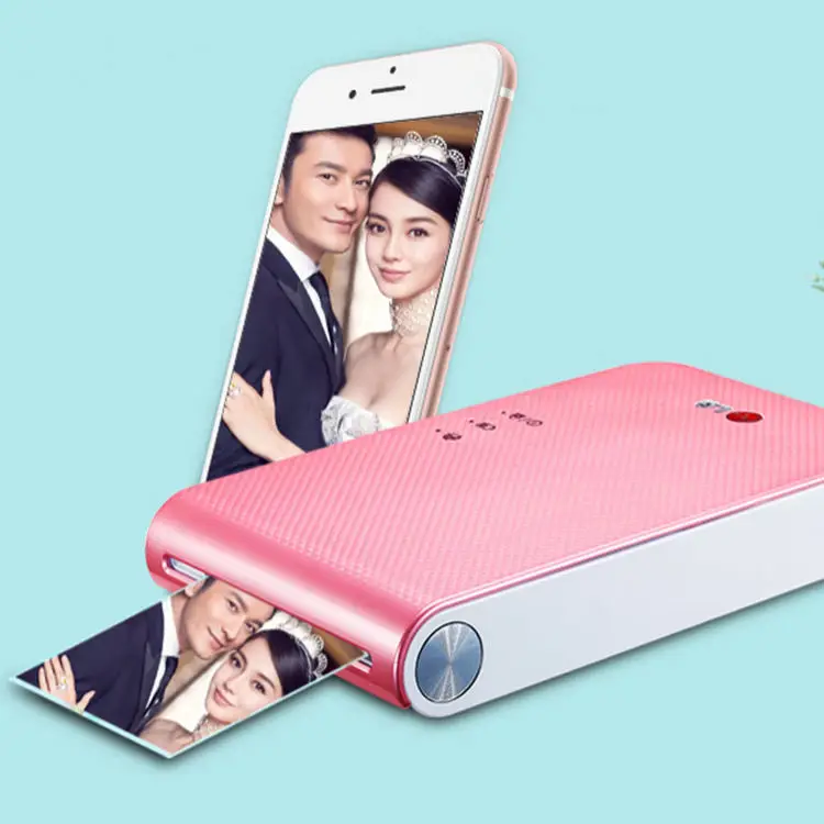 

PD239 Pocket Portable Bluetooth Color Photo Printer wireless Smartphone Printer Using For Family Gift Award