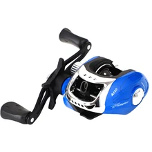 TAIGEK Рыболовная катушка baitcasing 18+ 1 экранированные подшипники высокоскоростная катушка с Магнитной Тормозной Системой 6,3: 1 Передаточное отношение 17,6 lb Carbo