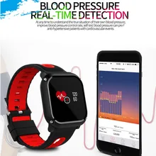 Хороший подарок на день рождения Band для друзей Цвет Экран Смарт извещение о входящем сообщении IP68 Водонепроницаемый монитор сердечного ритма трекер для активной жизни