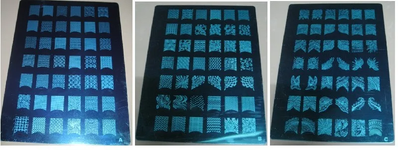 XL plate A,B,C