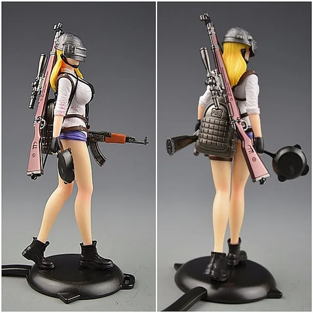 3d Game 98k Akm Pubg Playerunknowns Battlegrounds Girl Winner