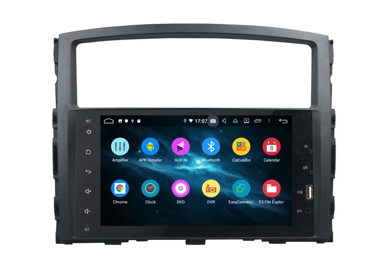 Discount 4+64GB Android 9.0 car multimedia player for Mitsubishi pajero V97 V93 V87 2006-2019 with gps navigation wifi bluetooth 4.2 1