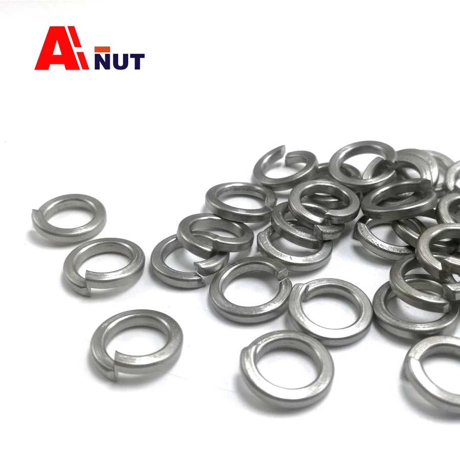 

m3-m20 titanium spring washer , lightweight GR2 Pure titanium spring washers , DIY Titanium Repair Parts