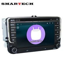 VW RCD300 SMARTECH Autoradio 2 Din Android Coches Reproductor de DVD Para Volkswagen POLO PASSAT B6 EOS Golf Bora CanBus Wifi GPS Radio RDS