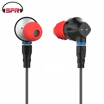

SENFER DT6 1BA+1DD+Ceramic Piezoelectric Hybrid 3 Drive Unit In Ear Earphone DJ HIFI Metal Earphone With Detachable Detach MMCX
