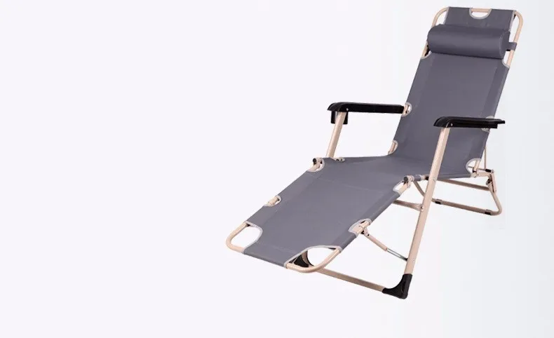 Супер мягкий полуденный отдых Шезлонг Портативный складной офис обеденный перерыв кровать для отдыха длинная скамейка балкон пляжный стул