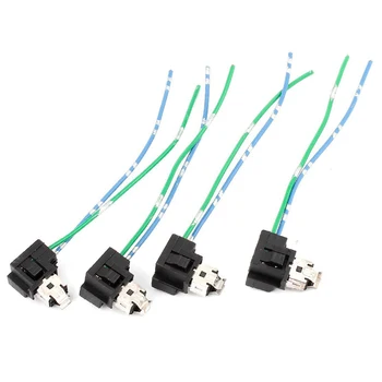 

AUTO -4 Pieces H1 Female Plug Extension Connector Light Connector for car