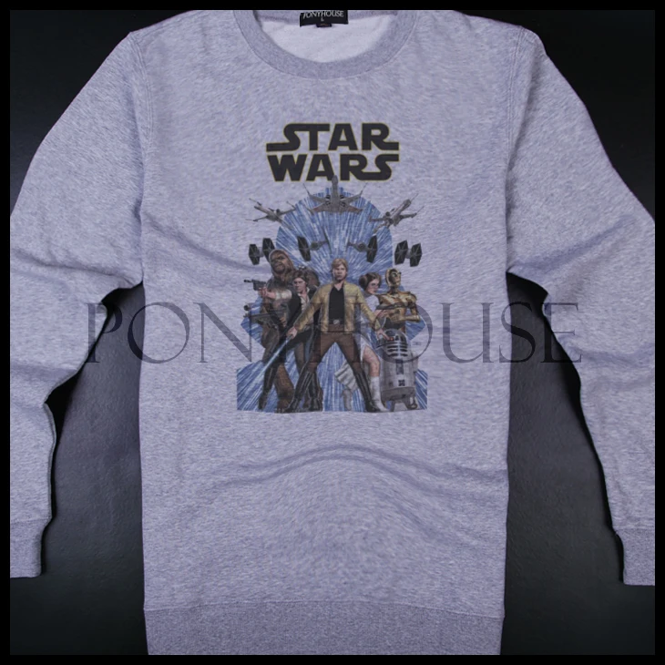 2015B UNH S STRONG WITH THIS ONE STAR WARS Hoody male Sweatshirt |