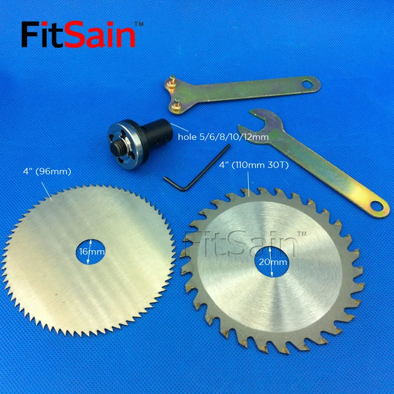 Buy FitSain 4" circular saw blade wood cutter cutting