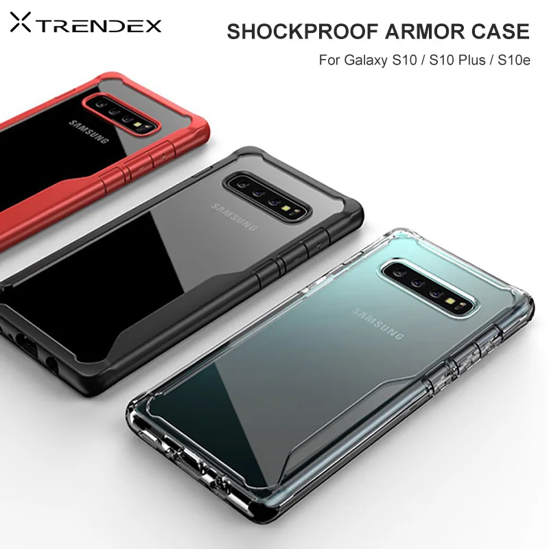 Противоударный армированный чехол TRENDEX для Samsung Galaxy S21 S20 S10 Plus Note 10 20 Ultra A52