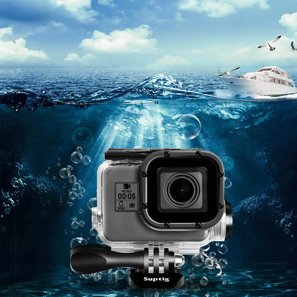 5200 мАч Водонепроницаемый Мощность банк подводный Батарея для GoPro Hero 7/5/6+ Водонепроницаемый зарядки Корпус чехол для GoPro Hero 7/HERO 5/6