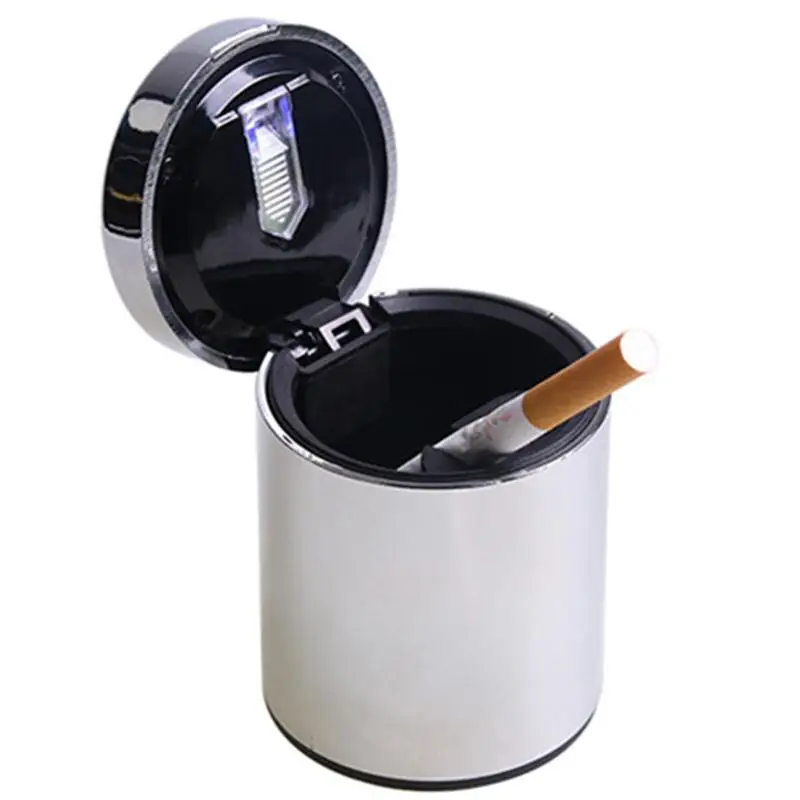 6.5x8.4cm Car Cigarette Ashtrays Smokeless Auto Cigarette Ash Holder