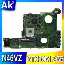 Akemy N46VZ GT650M 2GB системная плата REV2.1 для ASUS N46V N46VM N46VZ N46VJ N46VB Материнская плата ноутбука 60-N8IMB1400 тестирование