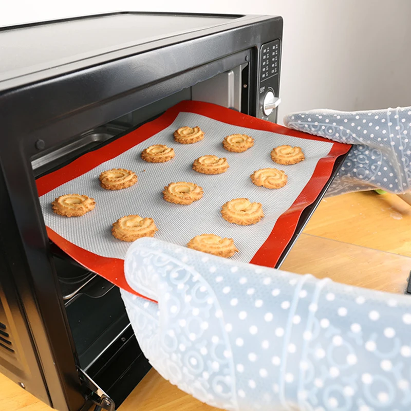 Non-Stick Silicone Baking Mat For Cake Cookie Baking Liner Cooking Kitchen Tools Accessories Dough Teflon Mat Bakery Tools