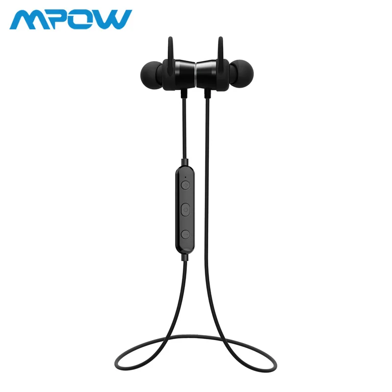 

Original Mpow Bluetooth 4.1 In-ear Earphones Wireless With Mic Sports Magnetic Headset Earphone Volume Control For iPhone 8 7 6s