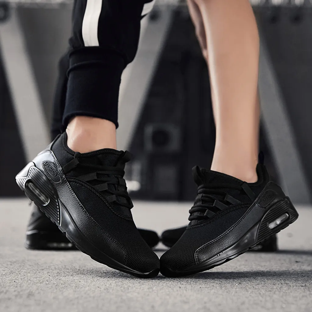 ISHOWTIENDA(ISHOWTIENDA) г. Новая модная повседневная спортивная обувь из сетчатого материала для пары дышащие Туфли-кроссовки# gh30