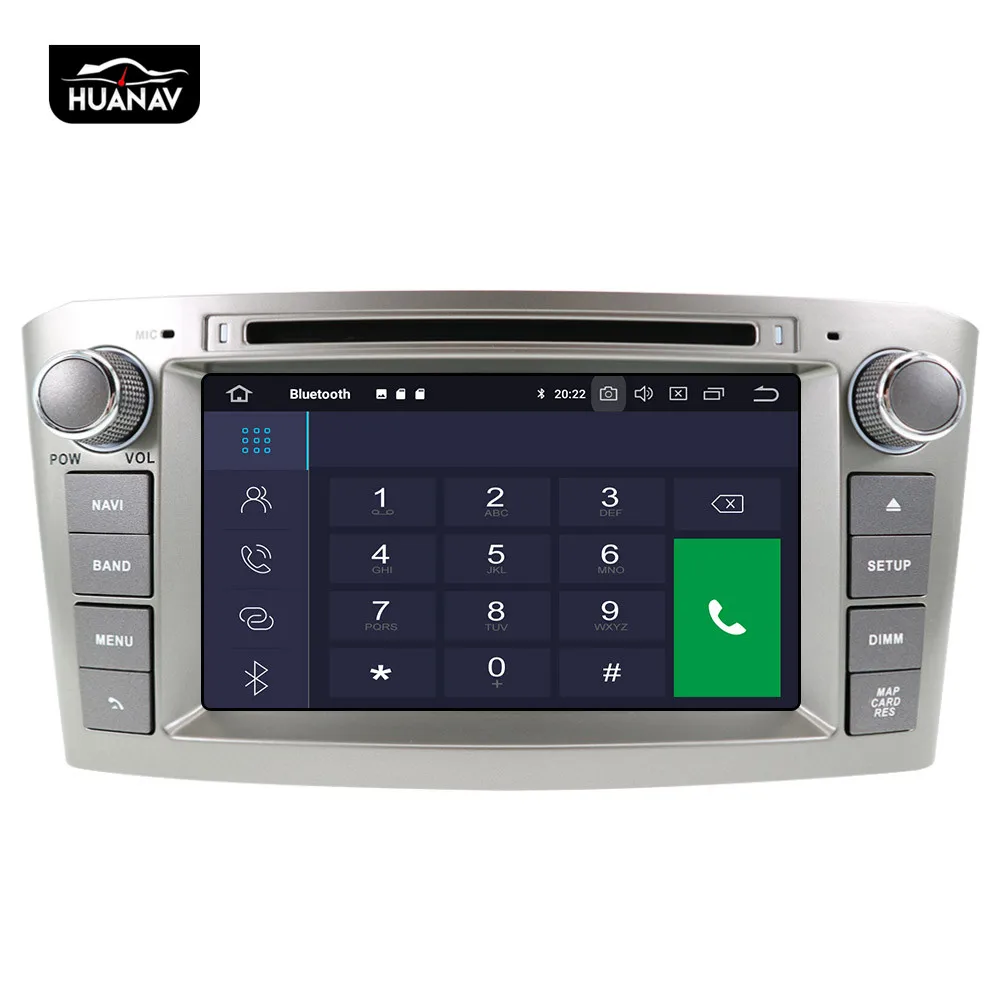 Sale Car DVD player GPS navigation for Toyota Avensis 2002-2008 T250 Android 9.0 multimedia 2 din Car Radio GPS auto stereo head unit 6