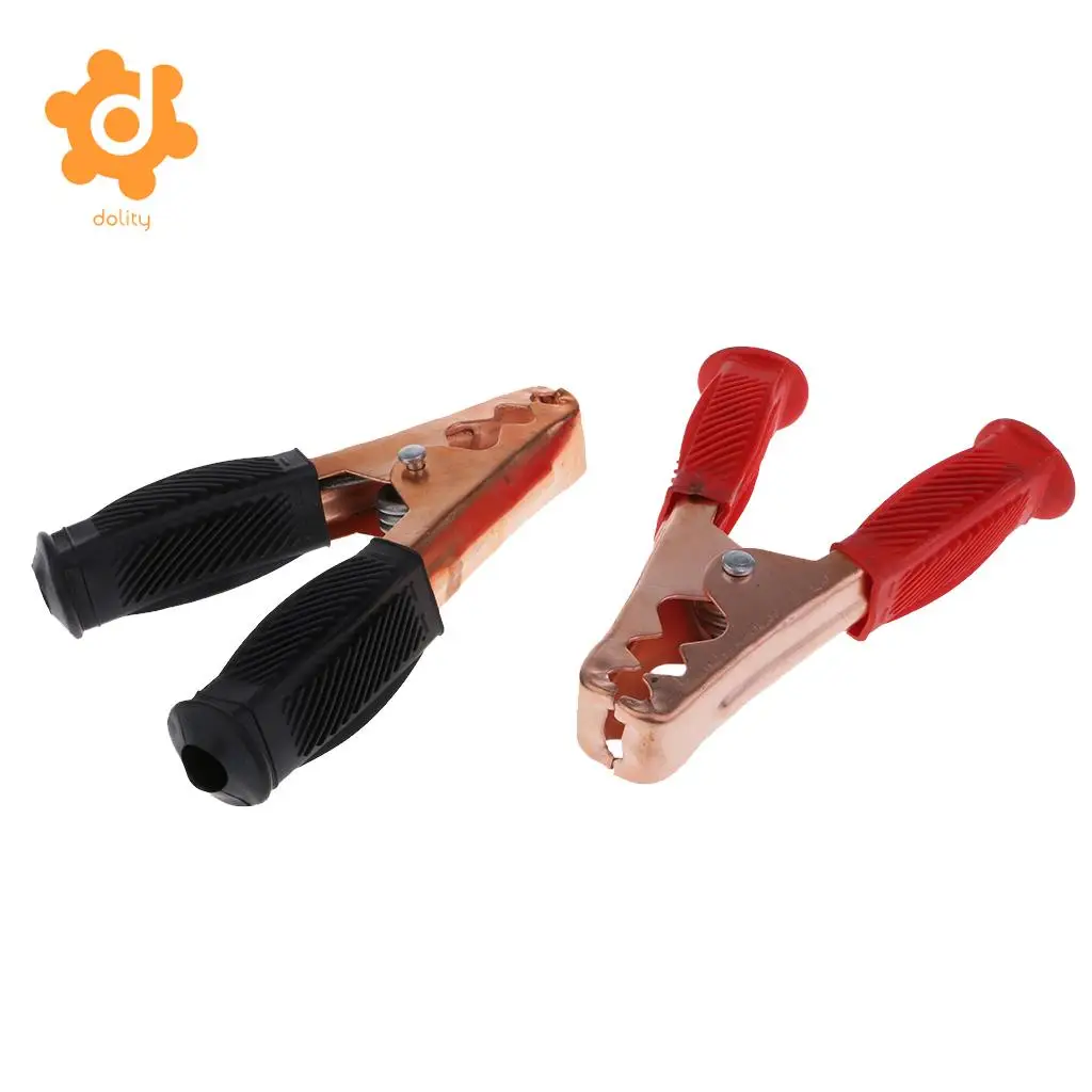 Car Vehicle Battery Test Alligator Crocodile Clip Clamp 500A