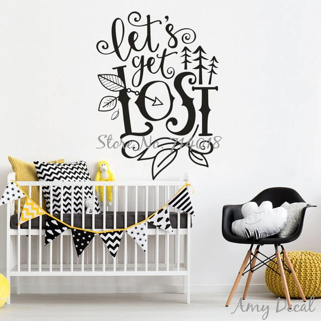 mari kita tersesat woodland wall sticker tribal wanderlust
