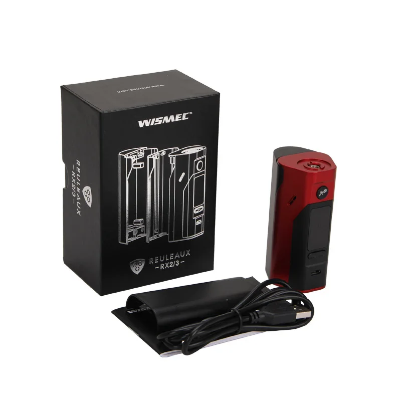 Original Wismec Reuleaux RX23 TC 150W200W Box Mod fit indereserve tank e-cigs kit Reuleaux RX2 3 TC RX23 vape Mod VS RX200S 33
