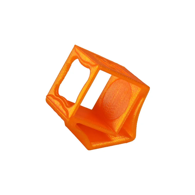Orange ТПУ 3D печать камера крепление 3D Печатный держатель Защита сиденья защитная оболочка для Foxeer коробка FPV Racer камера DIY RC Дрон - Цвет: Orange