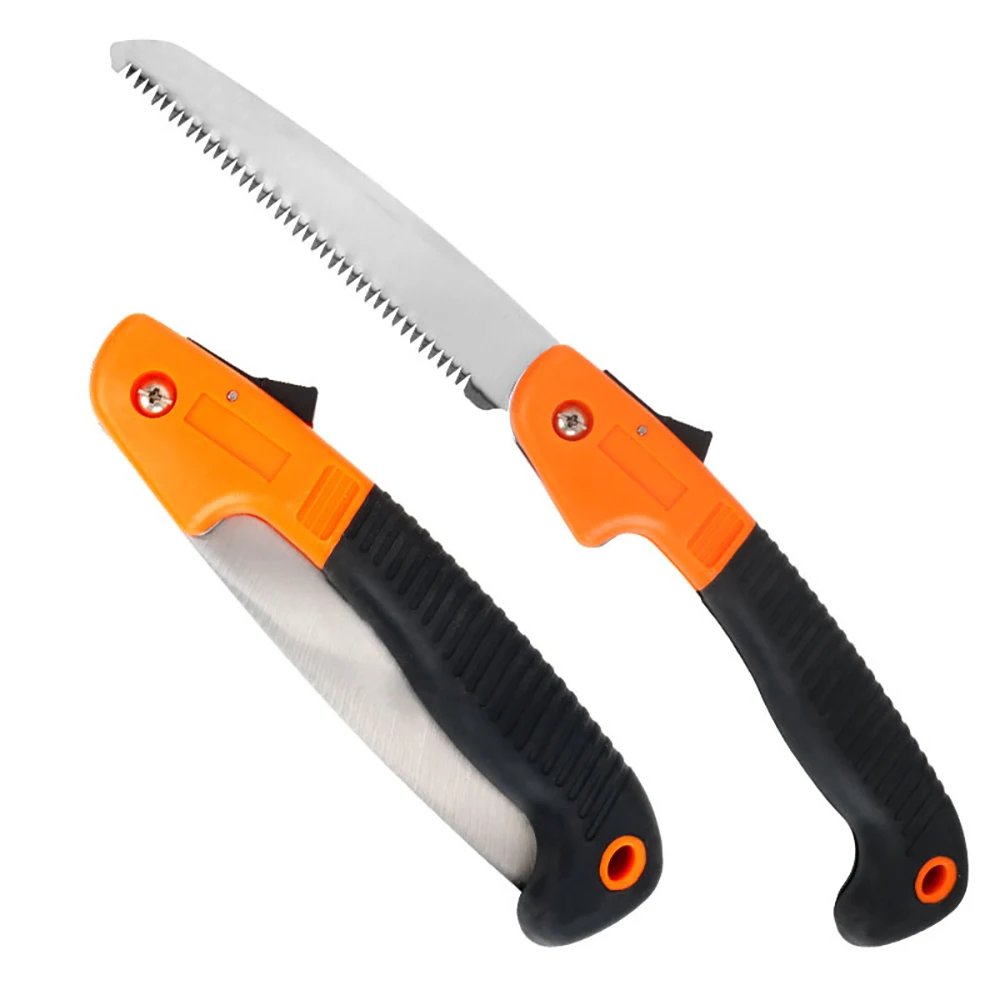 

Folding Cutting Hand Folding Mini Saw with TPR Handle Collapsible Saw for Wood Woodworking Hand Tools Accessories