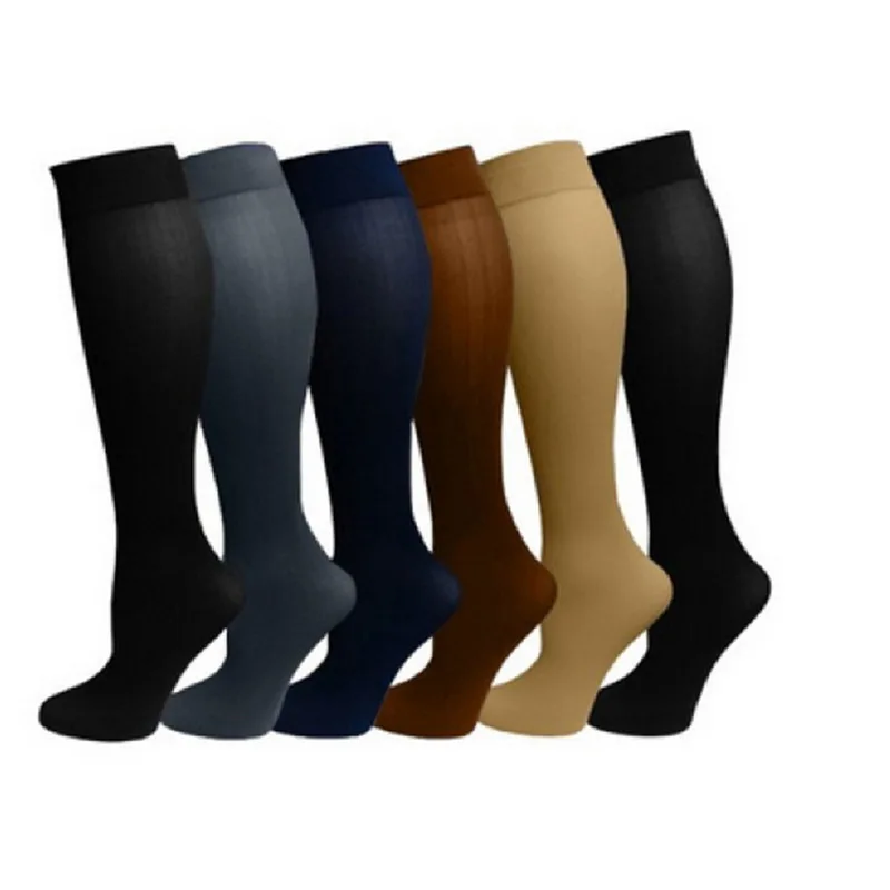 Unisex Compression Stockings Pressure Nylon Varicose Stocking Knee High