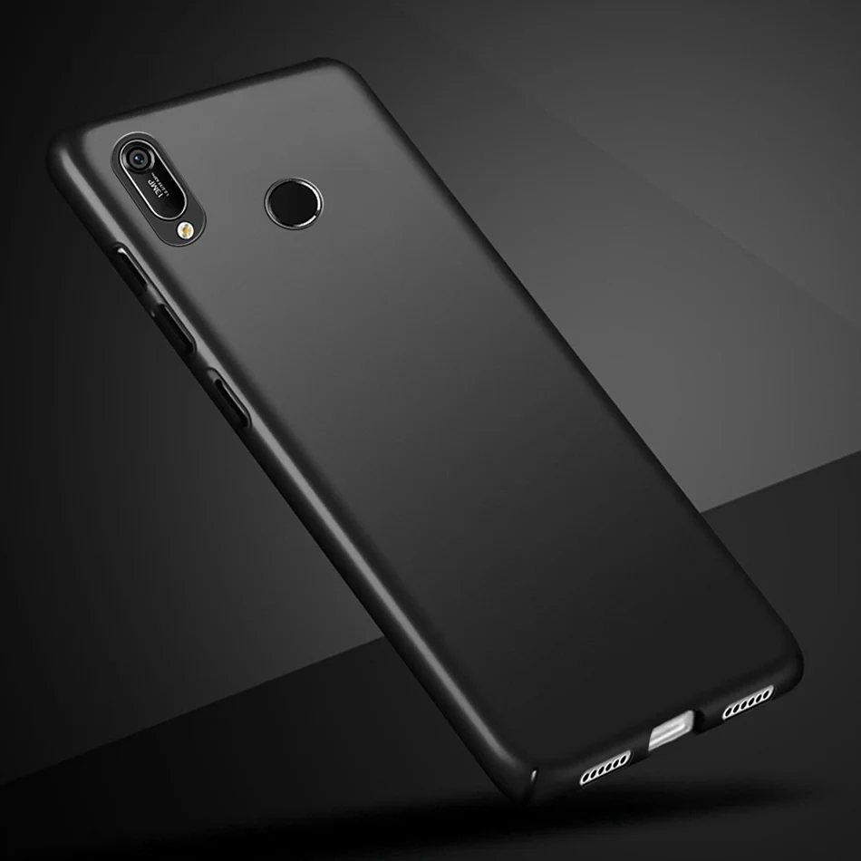 Чехол для Huawei Y6 2019 твердый матовый чехол из поликарбоната 6 09 дюйма Y задняя крышка