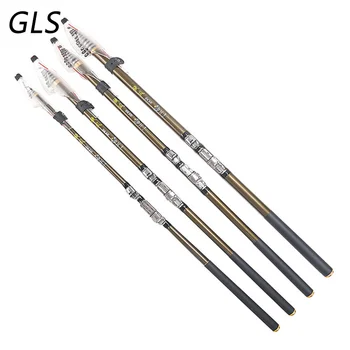 

2020 The latest design fishing rod superhard Stream Hand Carbon Fiber Casting Telescopic Lightweight toughness Fishing poles
