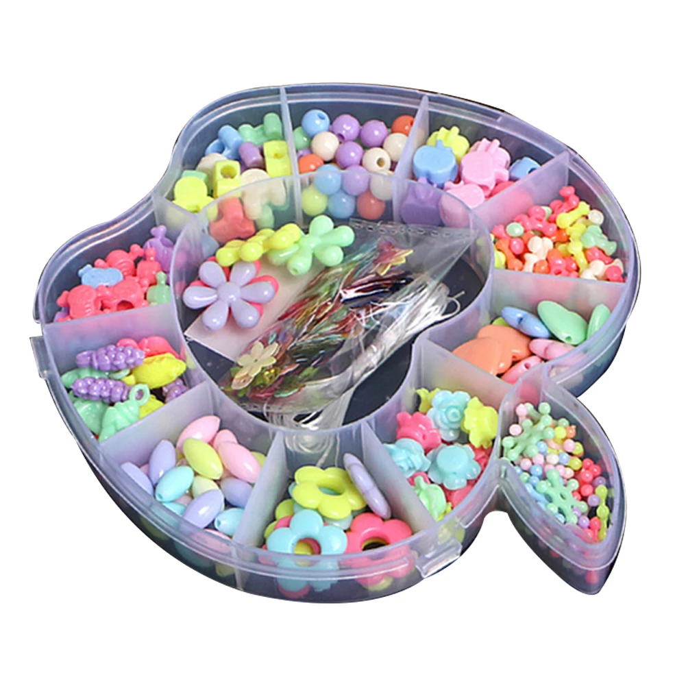 Детские бисерные игрушки DIY Beads Girl Baby Puzzle ручная Одежда бусы Amblyopia Hyperopia Обучающие бусы игрушки - Цвет: style5
