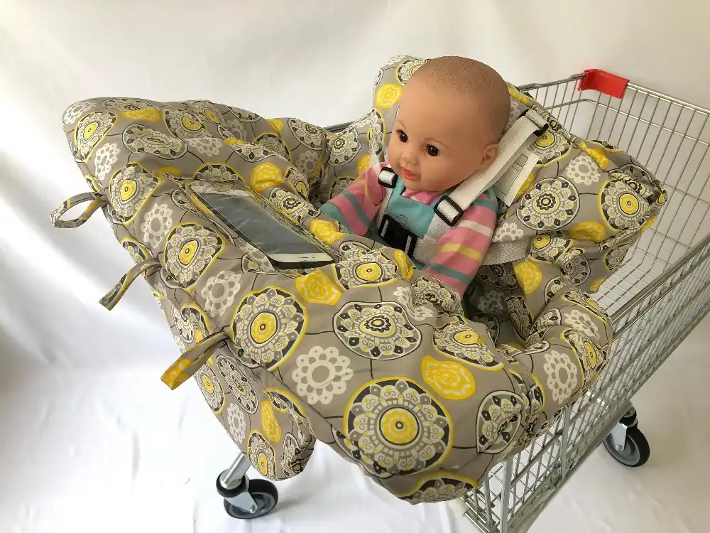 grocery cart baby sling