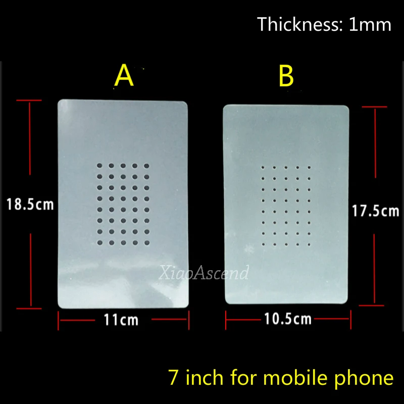 Anti Heat Silicone Pad LCD Separation Machine Vacuum Suction Pad Non Slip Pad for Broken LCD Glass Repair